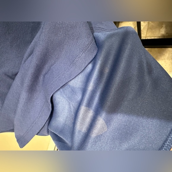 Lulus NWT Blue Mini/Midi Cold Shoulder Sleeveless Fit And Flare Dress Sz XS. - Picture 10 of 16